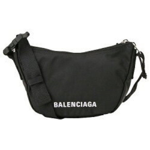Balenciaga Sling Bag Crossbody Black WHEEL - Picture 1 of 3